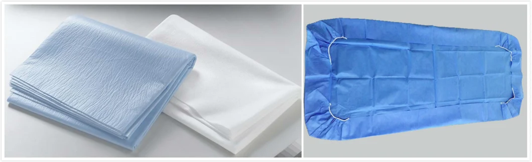 Disposable Bed Sheets Non-Woven Fabric Massage Bed Cover Breathable Disposable Massage SPA Table Covers