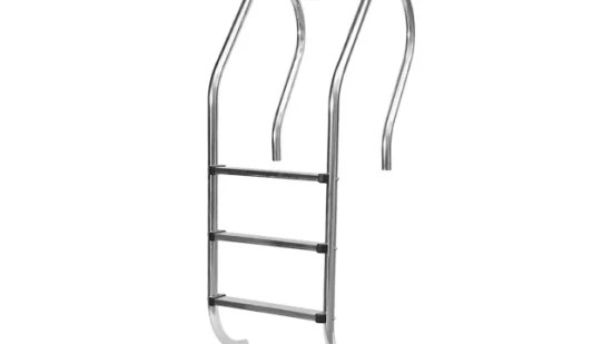 Guangzhou Supplier Plastic or Stainless Steel Pedal Swimming Pool Ladder