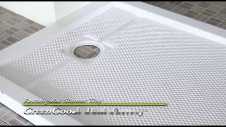 Greengoods Sanitary Ware LED Deep Shower Tray Floor Drain Cover for Cabin