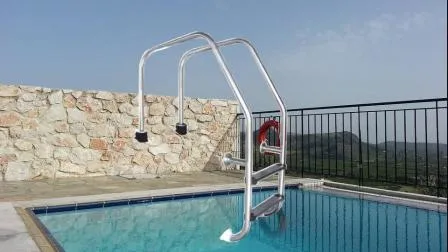 Stainless Steel Swimming Pool Ladder with Anti-Slip Pedal